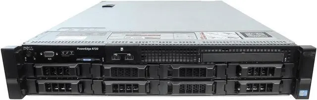 Alt view image 3 of 5 - Dell PowerEdge R720 Server 2x E5-2660v2 2.20Ghz 20-Core 64GB H710
