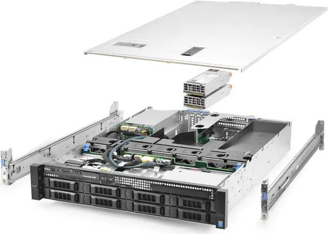 Main image of Dell PowerEdge R530 Server 2x E5-2630v4 2.20Ghz 20-Core 64GB H730P Rails