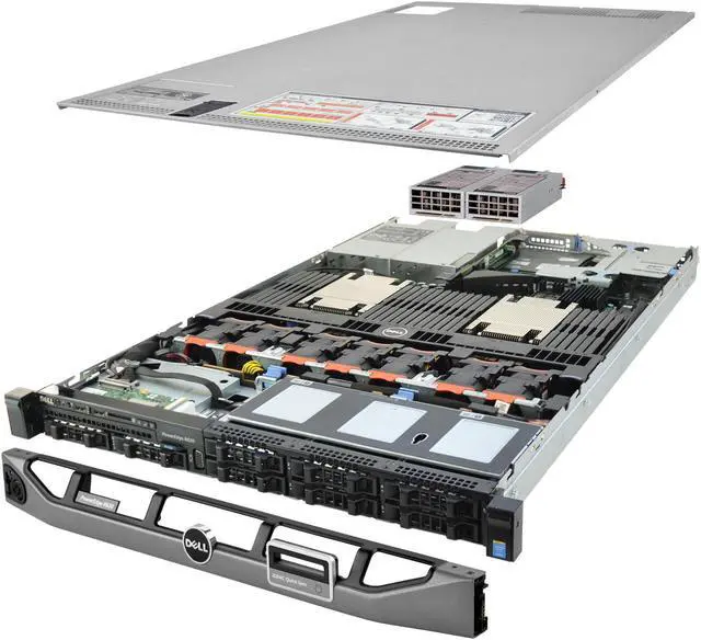 Main image of Dell PowerEdge R630 Server 2x E5-2667v4 3.20Ghz 16-Core 8GB H730P