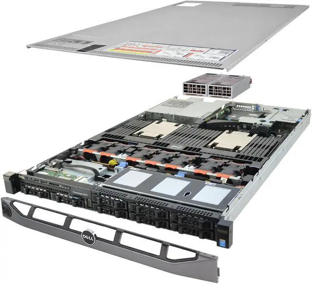 Main image of Dell PowerEdge R630 Server E5-2667v4 3.20Ghz 8-Core 64GB 1.0TB SSD Windows 2022