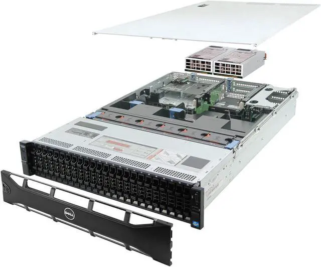 Main image of Dell PowerEdge R720xd Server 2x E5-2670 2.60Ghz 16-Core 32GB 12x 1TB H310