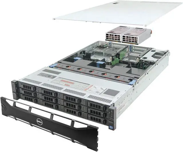 Main image of Dell PowerEdge R720xd Server 2x E5-2660 2.20Ghz 16-Core 64GB 2x 3TB H710