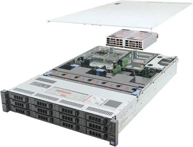 Main image of Dell PowerEdge R720xd Server 2x E5-2620v2 2.10Ghz 12-Core 128GB 3x 2TB H710P