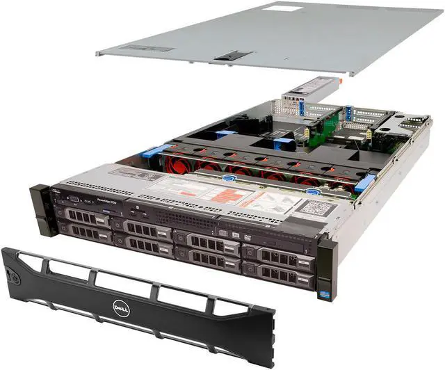 Main image of Dell PowerEdge R720 Server 2x E5-2690v2 3.00Ghz 20-Core 32GB 4x 3TB 12G H710