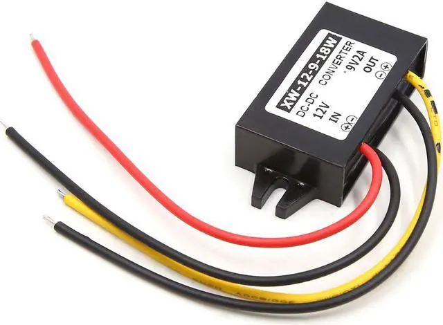 Alt view image 2 of 4 - DC 12V to 9V 2A Car Step Down Reducer Power Supply Transformer Converter