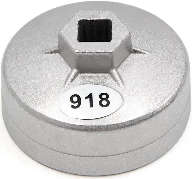 Main image of 918 Aluminum Alloy Car 74mm Inner Dia. 15 Flute Oil Filter Cap Wrench Socket
