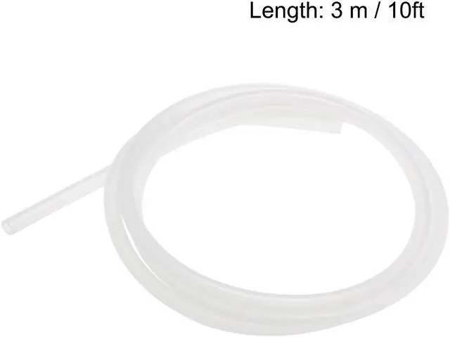 Alt view image 3 of 3 - Silicone Tubing, 3/16 Inch ID x 5/16 Inch OD 10ft Rubber Tube High Temp for Pump Transfer, Clear