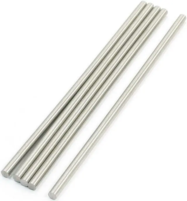 Main image of RC Helicopter 100mm x 3mm HSS Ground Shaft Round Rod 5Pcs