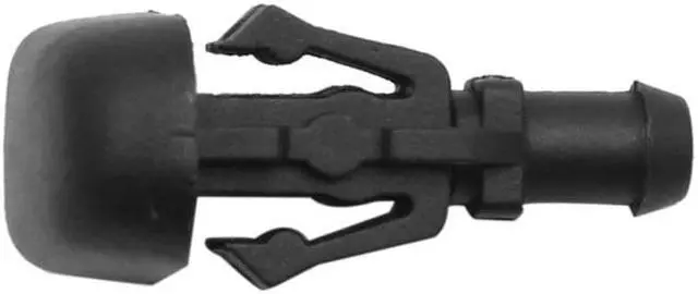 Alt view image 3 of 4 - 2pcs Black Plastic Front Windshield Wiper Washer Nozzles 28931-7S000 for Nissan Titan Armada 2004--2015