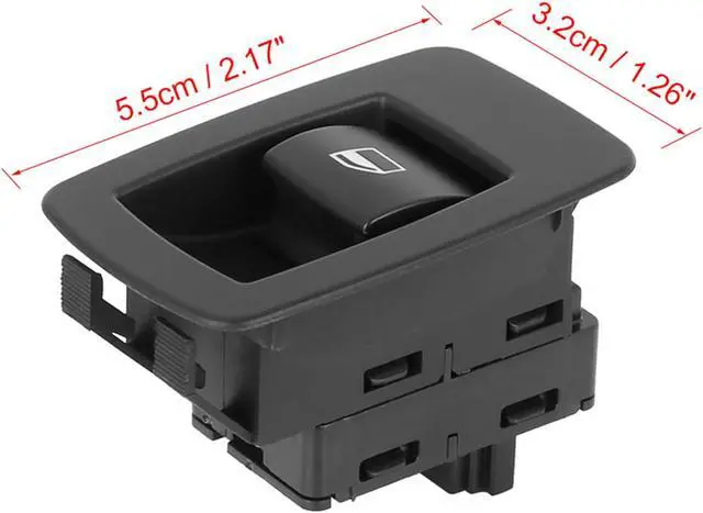 Alt view image 6 of 6 - 61316951956 Automobile New Front Right Side Master Power Window Control Switch for 2006-2009 BMW 550i