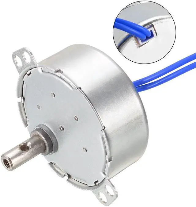 Alt view image 4 of 4 - Synchronous Motor AC 100-127V 8-10RPM 50-60Hz CCW/CW 4W Reduction Gear Motor