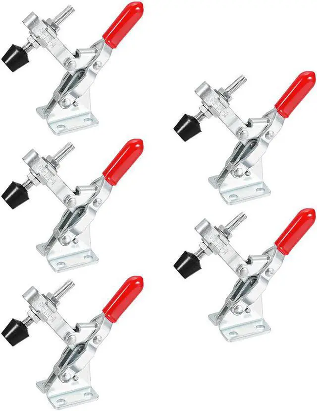 Main image of 5 Pcs Hand Tool Vertical Toggle Clamp Quick Release Clamp 110 lbs/50kg Holding Capacity