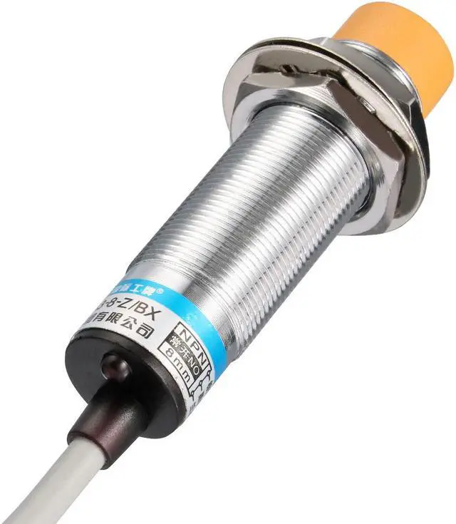 Alt view image 3 of 6 - Unique Bargains 8mm Inductive Proximity Sensor Switch NO DC 6-36V 300mA 3-wire LJ18A3-8-Z/BX