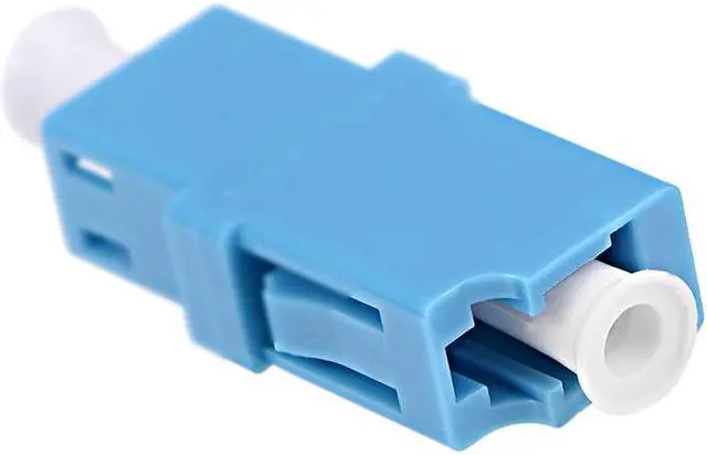 Alt view image 3 of 4 - LC to LC Fiber Coupler Flange Type Fiber Optical Adapter for Server Rack, Patch Panel Connect MM/SM Width 13mm 5Pcs