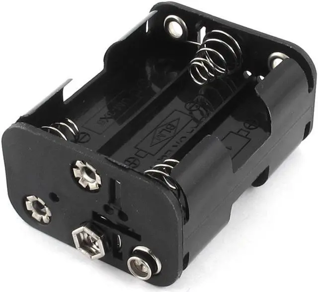Main image of Double Side Spring Loaded 6 x 1.5V AA Battery Holder Storage Case Box