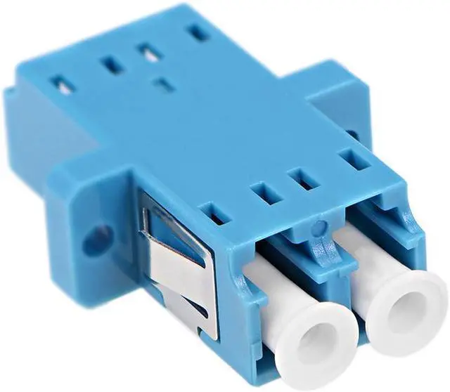 Alt view image 3 of 4 - LC to LC Fiber Coupler Flange Type Fiber Optical Adapter Connector for Server Rack, Patch Panel Singlemode/Multimode 10Pcs