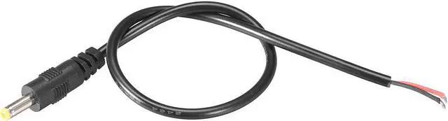 Main image of 5pcs DC Power 4.0mm x 1.7mm 3A 30cm Barrel Male Plug Connector Pigtail