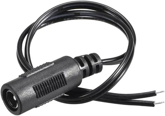 Main image of 2pcs DC Power 5.5mm x 2.1mm 4A 30cm Female Plug Connector Pigtail