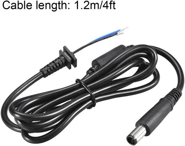 Alt view image 3 of 3 - 1.2M/2FT 7.4mm x 5.0mm Male Plug DC Power Adapter Cable Cord