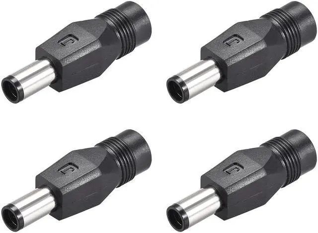 Alt view image 6 of 7 - DC Power 5.5mm x 2.1mm 10A 18AWG 30cm Length Barrel Female Plug Connector Pigtail 2pcs