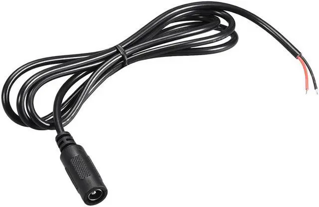 Main image of 5pcs DC Power 5.5mm x 2.5mm 2A 1Meter Female Plug Connector Pigtail