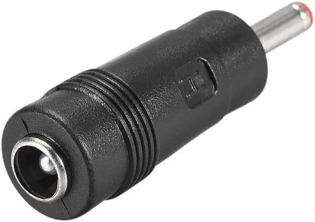 Alt view image 3 of 3 - 4pcs DC Power Adapter,Female 5.5mmx2.5mm to 3.5mmx1.35mm Male Plug Tips, Input DC Plug Connector Red