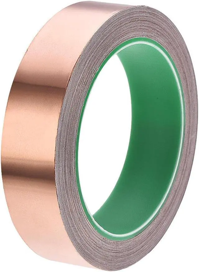 Alt view image 4 of 4 - 25mm Copper Foil Tape Shielding Tape for EMI EMF and RFI Shielding Conductive Adhesive Tape 20m/65.6ft