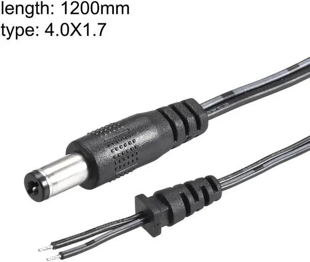 Alt view image 2 of 3 - 1.2M/4FT 4.0mm x 1.7mm 2A Male Plug DC Power Adapter Connector Cable Cord