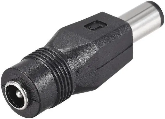 Alt view image 3 of 3 - 4pcs DC Power Adapter,Female 5.5mmx2.1mm to 7.4mmx5.0mm Male Plug Tips, Input DC Plug Connector Black