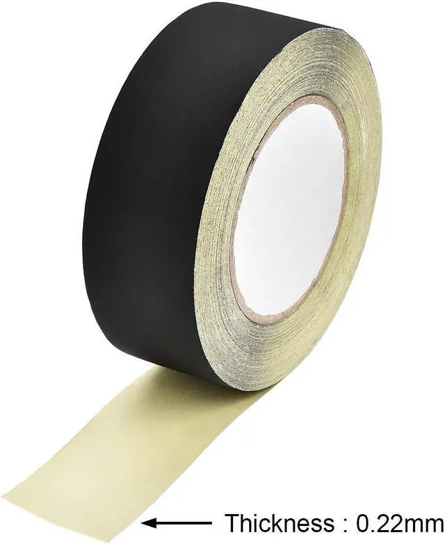 Alt view image 3 of 4 - 45mm Acetate Cloth Tape for Laptop Electric Auto Guitar Repair High Temperature Adhesive Tape Black 30m/98.4Ft
