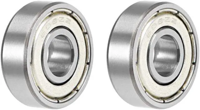 Main image of 608ZZ Deep Groove Ball Bearings 8mm x 22mm x 7mm Double Shielded Chrome Steel Z2 2pcs