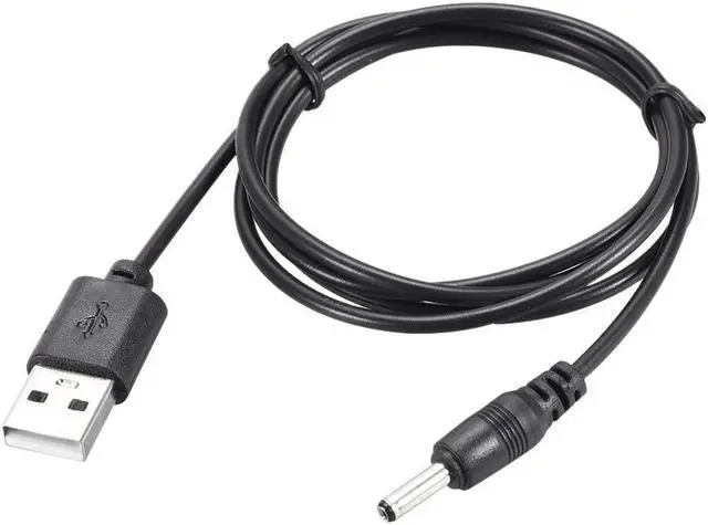 Main image of 3pcs 1M DC Male Power Supply 3.5 x 1.35mm Adapter to USB Plug Male Cable