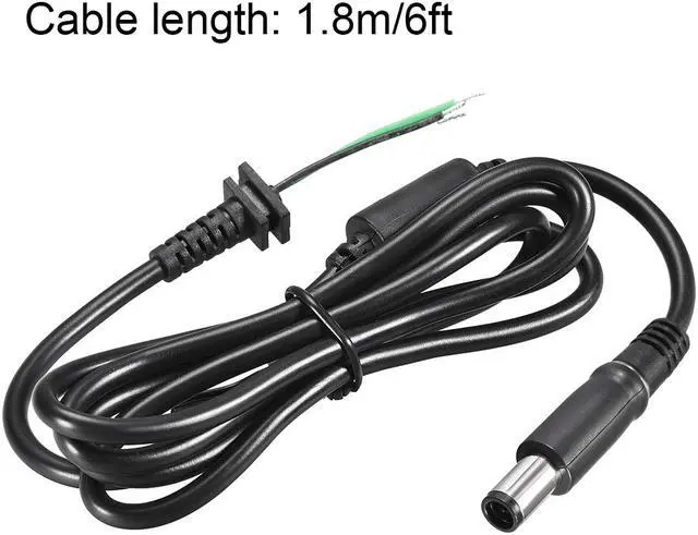 Alt view image 3 of 3 - 1.8M/4FT 7.4mm x 5.0mm Male Plug DC Power Adapter Cable Cord