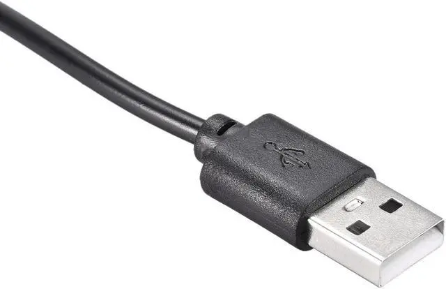 Alt view image 3 of 3 - 1M DC Male Power Supply 3.5 x 1.35mm Adapter to USB Plug Male Cable