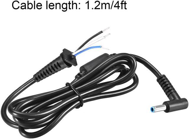 Alt view image 3 of 3 - 1.2M/6FT 4.5mm x 3.0mm Male Plug DC Power Adapter Right Angle Cable Cord