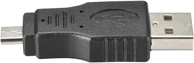 Alt view image 3 of 3 - USB Male to Micro USB Male Adapter Converter Extension Connector