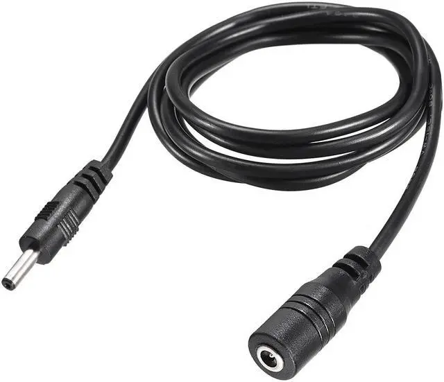 Main image of Power Extension Cable 4.92ft 1.5M 1.35mm x 3.5mm Compatible with Adapter Cord 4pcs