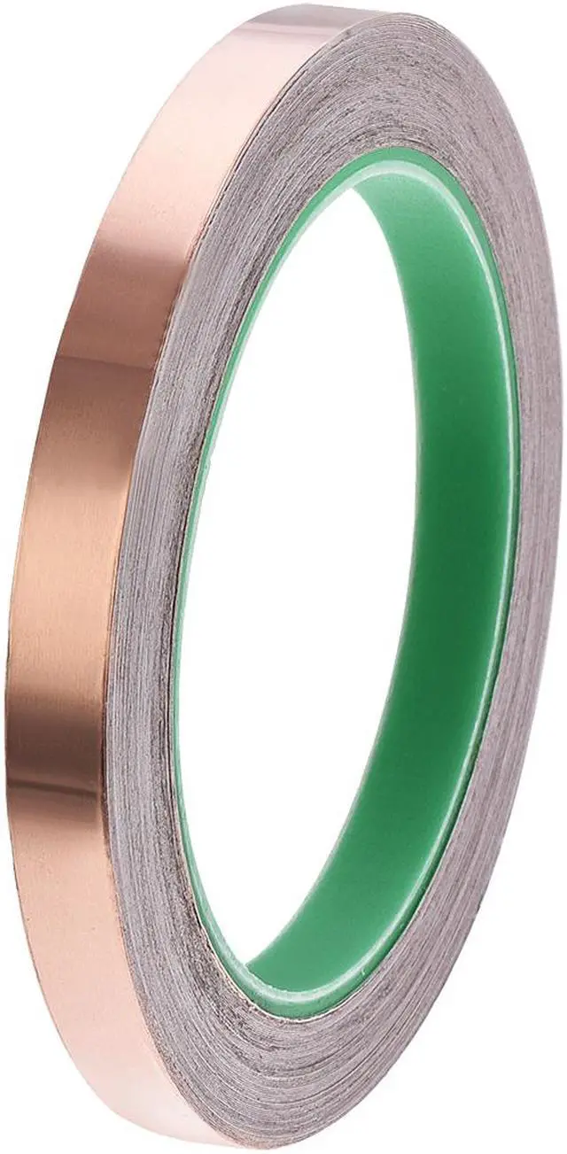 Alt view image 4 of 4 - 10mm Copper Foil Tape Shielding Tape for EMI EMF and RFI Shielding Conductive Adhesive Tape 20m/65.6ft