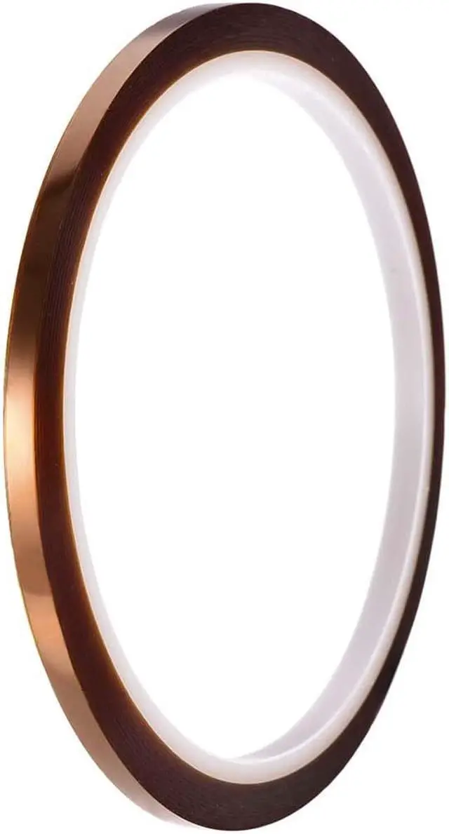 Main image of High Temperature Tape 5/32 Inch x 98ft Heat Resistant Sublimation Polyimide Tape for Protecting Circuit Board 250C to 300C