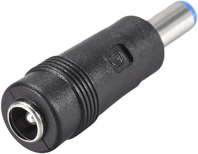 Alt view image 3 of 3 - 10pcs DC Power Adapter,Female 5.5mmx2.5mm to 5.5mmx2.1mm Male Plug Tips, Input DC Plug Connector Blue