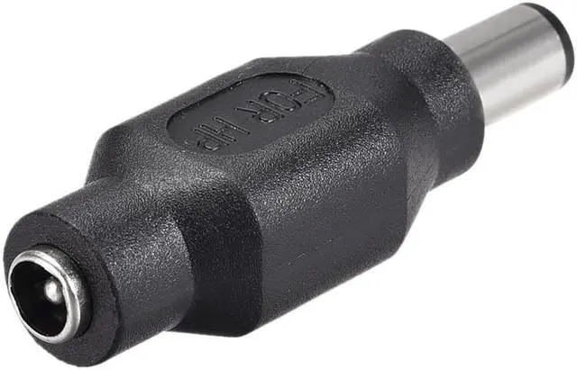 Alt view image 3 of 3 - 2pcs DC Power Adapter,Female 5.5mmx2.1mm to 7.4mmx5.0mm Male Plug Tips, Input DC Plug Connector with Resistance Black