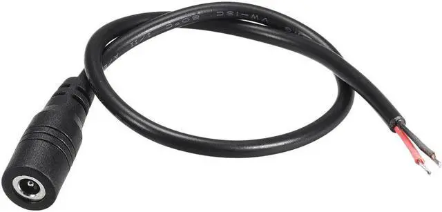 Main image of 5pcs DC Power 4.0mm x 1.7mm 3A 22AWG 30cm Female Plug Connector Pigtail