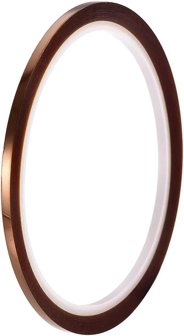 Main image of High Temperature Tape 1/8 Inch x 98ft Heat Resistant Sublimation Polyimide Tape for Protecting Circuit Board 250C to 300C