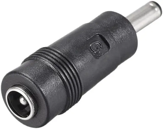 Alt view image 3 of 3 - DC Power Adapter,Female 5.5mmx2.1mm to 4.0mmx1.35mm Male Plug Tips, Input DC Plug Connector Black