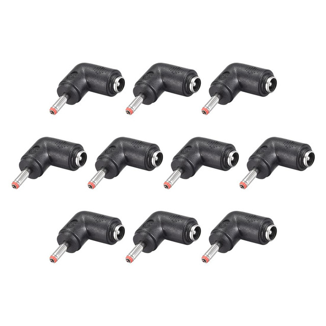 5pcs Copper DC Power Adapter – 5.5x2.1mm Female To 3.5x1.35mm Male Connector