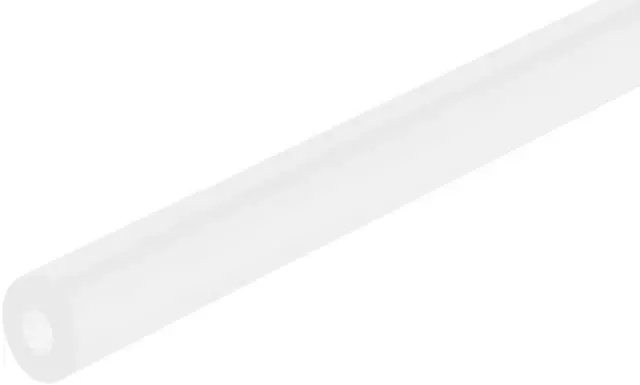 Main image of Clear Rigid Acrylic Pipe 12mm(1/2") ID x 16mm(5/8") OD x 0.5m(20") Round Tube Tubing