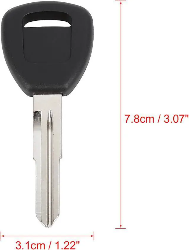 Alt view image 2 of 5 - T5 Chipped Uncut Ignition Key Entry Remote Fob Control HD106-PT5 for Honda Accord 1998-2002