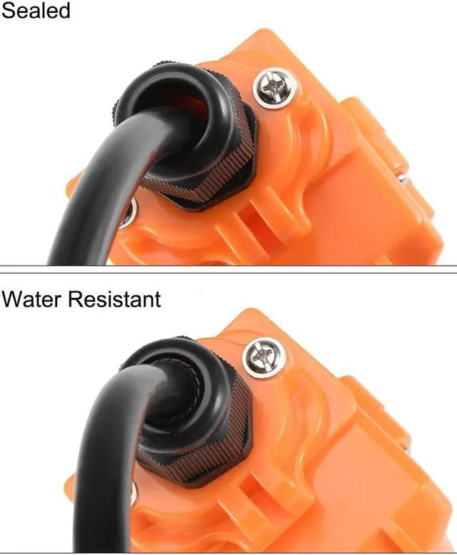 Alt view image 6 of 7 - M12x1.5 Cable Gland 2mm-5mm Wire Hole Waterproof Nylon Joint Adjustable Locknut with Washer White 10pcs