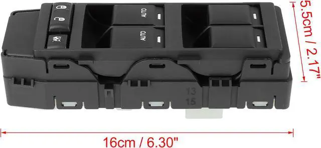 Alt view image 6 of 6 - 04602781AA Power Window Switch Front Driver Left Side for Ram for Jeep for Dodge