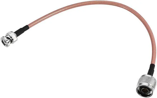 Main image of Low Loss RF Coaxial Cable Connection Coax Wire RG-142 N Male to BNC Male 1 Feet